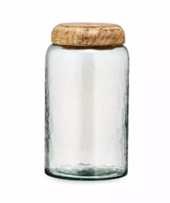 Nkuku Charal Storage Jar - Clear