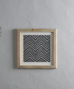 Nkuku Dabu Block Printed Herringbone