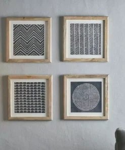 Nkuku Home Accessories Dabu Block Printed Spiral