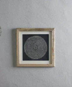 Nkuku Home Accessories Dabu Block Printed Spiral