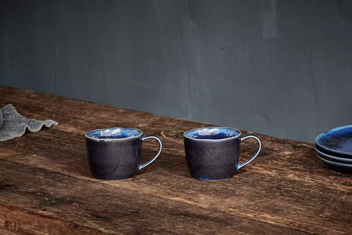 Nkuku Dana Short Mug (Set Of 2) Tableware 3 Nkuku Dana Short Mug (Set Of 2) Tableware