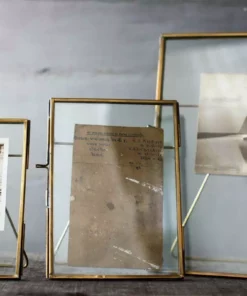 Nkuku Danta Antique Brass Frame