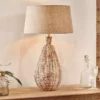 Nkuku Darma Wicker Lamp - Large Tall 1 Nkuku Darma Wicker Lamp - Large Tall