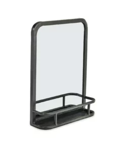 Nkuku Demsa Mirror With Shelf Home Accessories