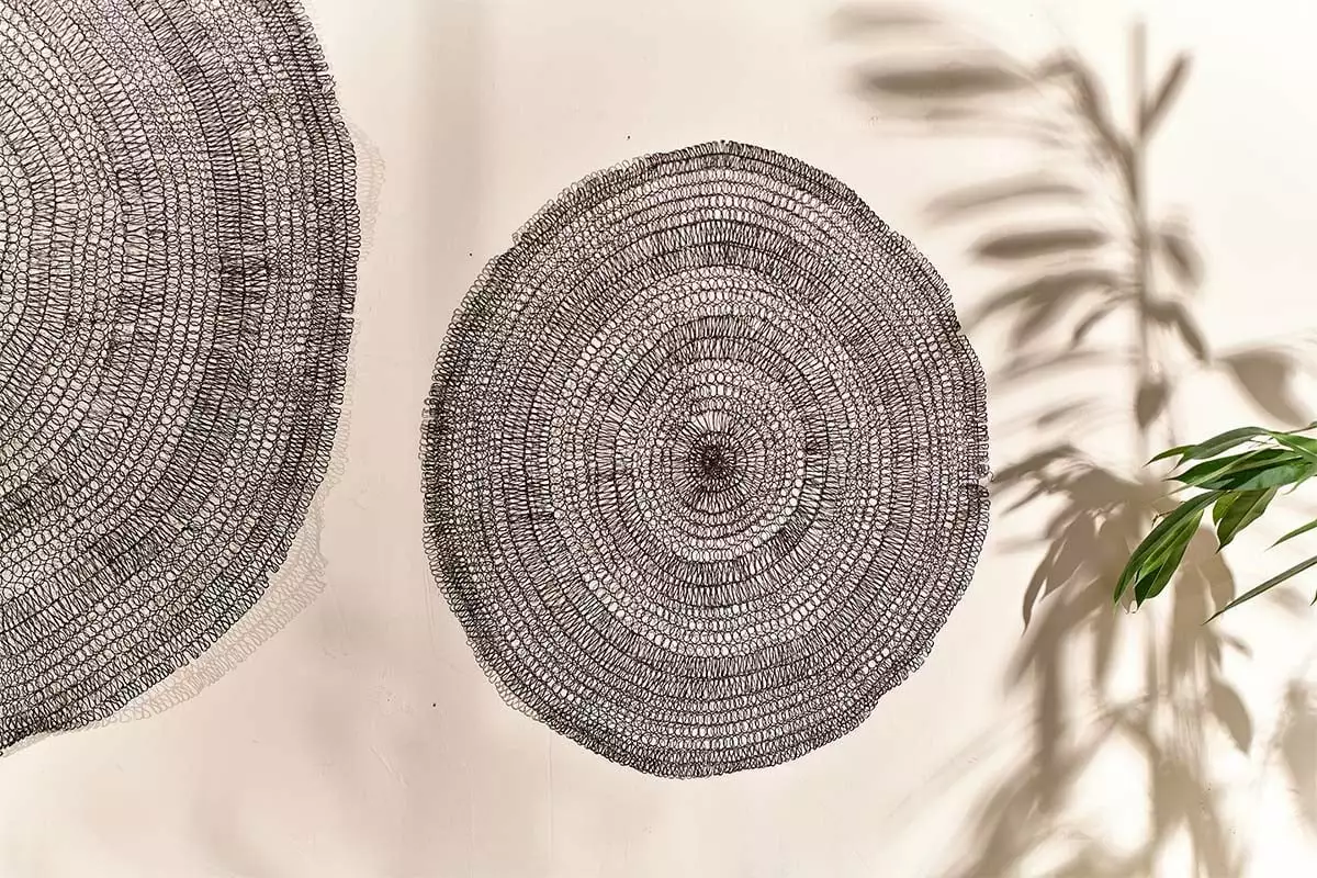 Nkuku Deopura Wire Wall Art 4 Nkuku Deopura Wire Wall Art