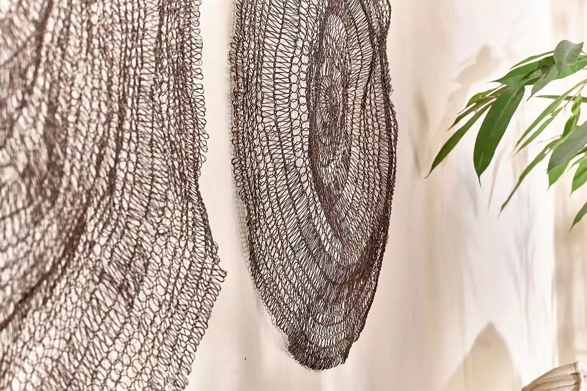 Nkuku Deopura Wire Wall Art 6 Nkuku Deopura Wire Wall Art