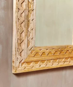 Nkuku Dudi Mango Wood Mirror