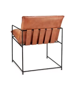 Nkuku Durium Leather Lounger - Aged Tan 17 Nkuku Durium Leather Lounger - Aged Tan