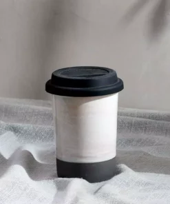 Nkuku Tableware Edo Travel Mug - Slate