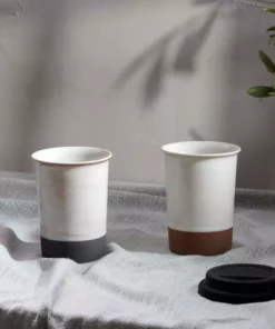 Nkuku Tableware Edo Travel Mug - Terracotta