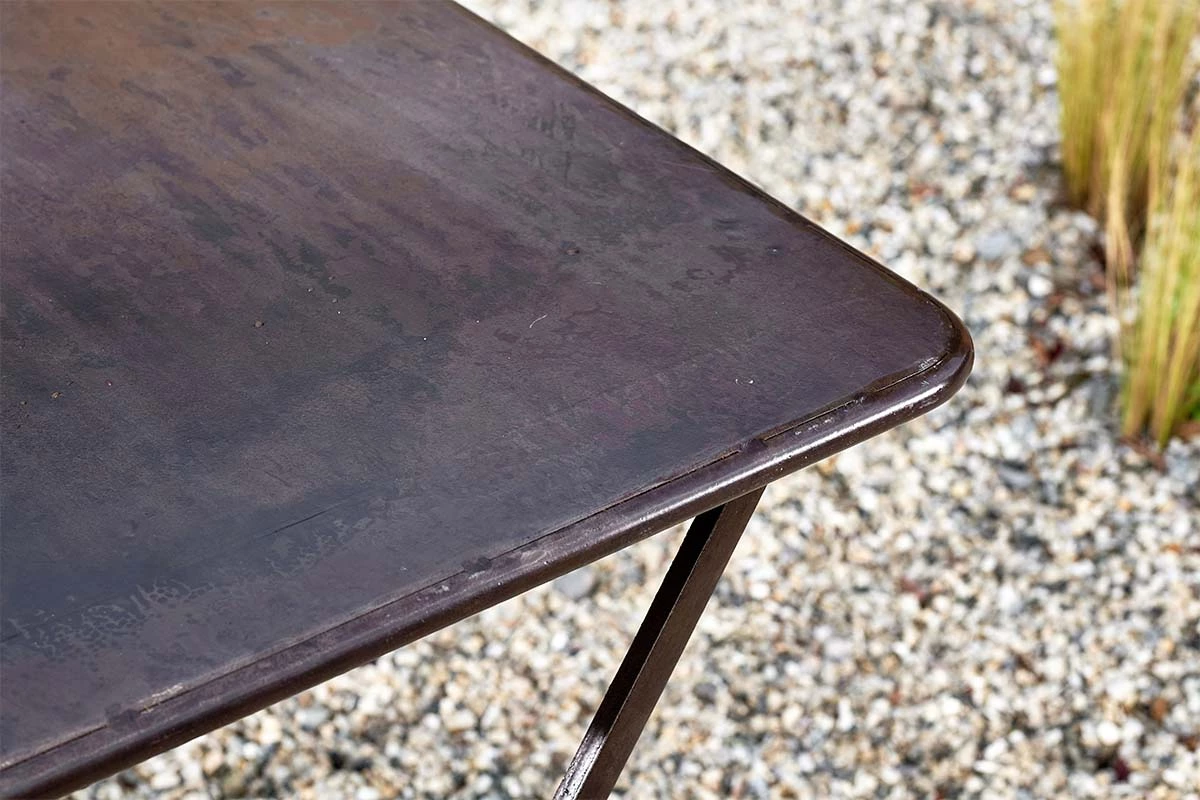 Nkuku Ekete Iron Bistro Table - Large Garden Furniture 5 Nkuku Ekete Iron Bistro Table - Large Garden Furniture