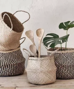Nkuku Ekuri Basket - Natural Home Accessories