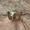 Nkuku Home Accessories Elephant Door Knocker - Antique Brass