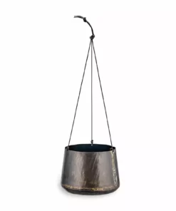 Nkuku Endo Reclaimed Iron Hanging Planter