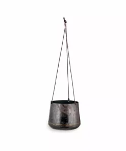Nkuku Endo Reclaimed Iron Hanging Planter