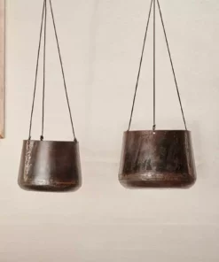 Nkuku Endo Reclaimed Iron Hanging Planter