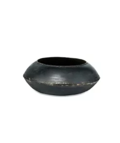 Nkuku Endo Reclaimed Iron Round Planter 8 Nkuku Endo Reclaimed Iron Round Planter
