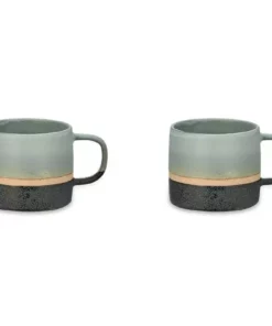 Nkuku Enesta Dipped Mug - Dusty Blue (Set Of 2) 7 Nkuku Enesta Dipped Mug - Dusty Blue (Set Of 2)
