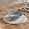 Nkuku Esa Marble Table Mat - White Table Accessories