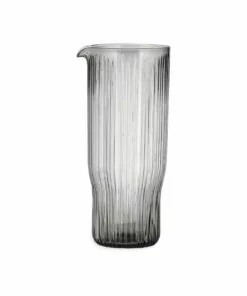 Nkuku Fali Glass Jug - Smoke 7 Nkuku Fali Glass Jug - Smoke