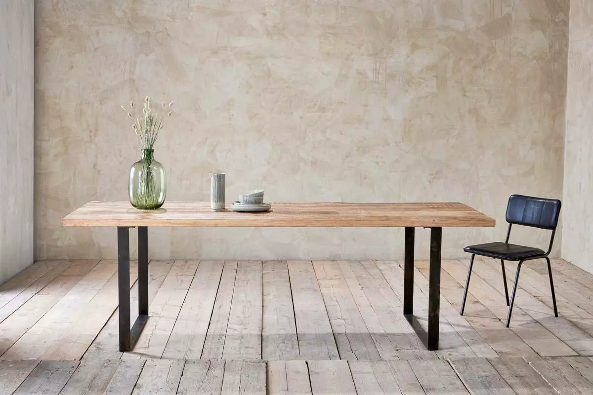 Nkuku Fia Dining Table - 220cm Kitchen & Dining Room 4 Nkuku Fia Dining Table - 220cm Kitchen & Dining Room