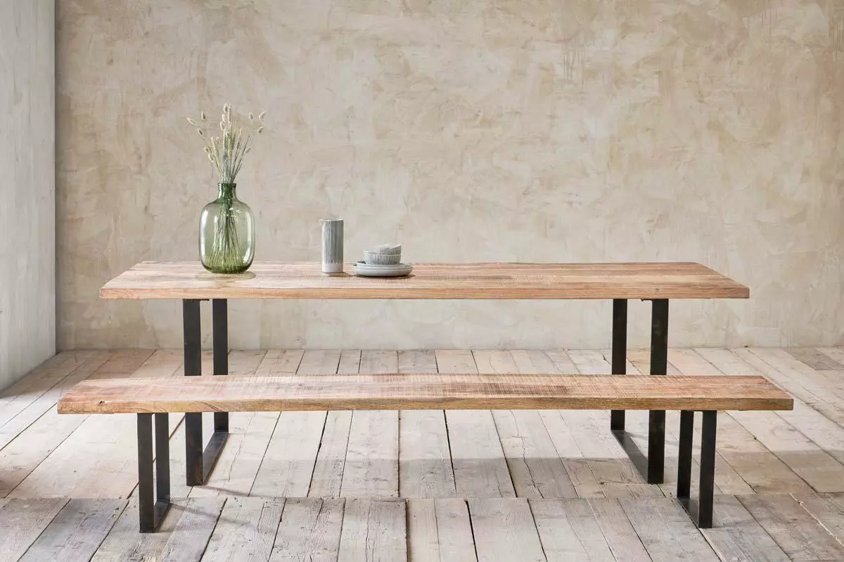 Nkuku Fia Dining Table - 220cm Kitchen & Dining Room 5 Nkuku Fia Dining Table - 220cm Kitchen & Dining Room