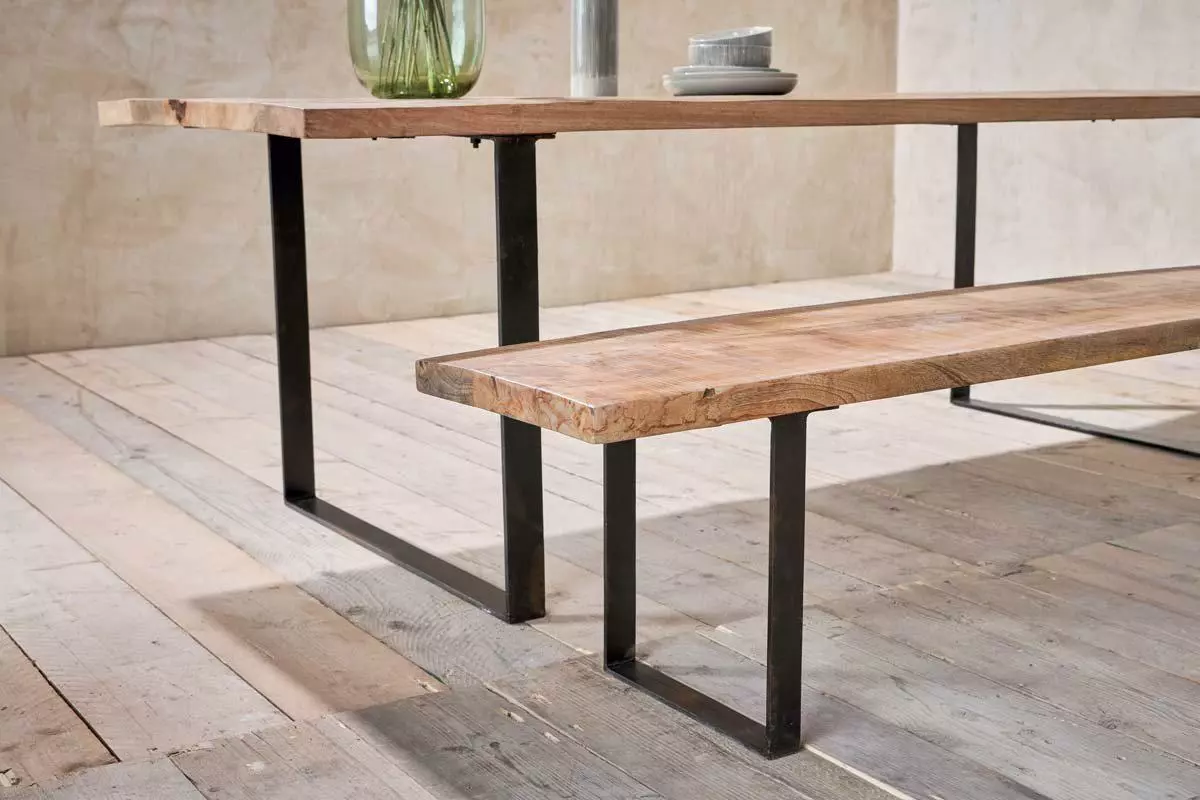 Nkuku Fia Dining Table - 220cm Kitchen & Dining Room 7 Nkuku Fia Dining Table - 220cm Kitchen & Dining Room