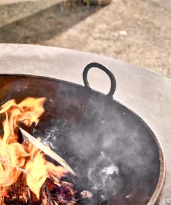 Nkuku Halali Kadai Fire Pit With Surround