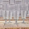 Nkuku New Arrivals Haldi Wine Glass - Clear (Set Of 4) 2 Nkuku New Arrivals Haldi Wine Glass - Clear (Set Of 4)