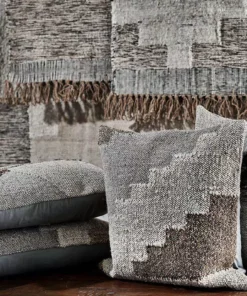 Nkuku Home Accessories Harti Block Design Cushion Cover