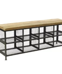 Nkuku Hasa Industrial Storage Bench