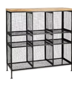 Nkuku Hallway & Bootroom Hasa Open Shelf Unit 15 Nkuku Hallway & Bootroom Hasa Open Shelf Unit