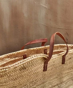 Nkuku Hasani Moroccan Shopper - Short Handles Soft Furnishings