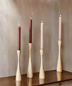 Nkuku Home Accessories Himba Mango Wood Candlestick 9 Nkuku Home Accessories Himba Mango Wood Candlestick