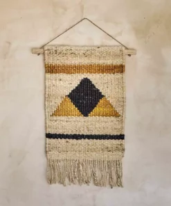 Nkuku Hombi Hemp Wall Hanging - Triangle Home Accessories