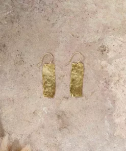 Nkuku Huron Hammered Earrings Eco-Friendly Gifts