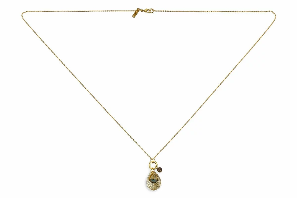 Nkuku Eco-Friendly Gifts Idalia Labradorite Necklace 5 Nkuku Eco-Friendly Gifts Idalia Labradorite Necklace