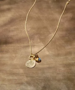 Nkuku Eco-Friendly Gifts Idalia Labradorite Necklace