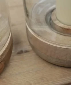 Nkuku Idha Hurricane Lantern - Tapered