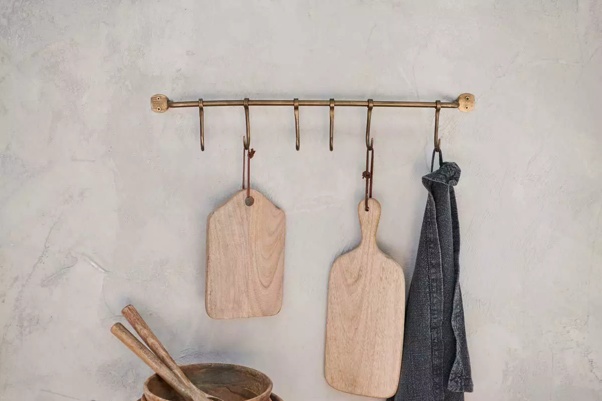 Nkuku Home Accessories Ikoma Hook Set - Antique Brass 3 Nkuku Home Accessories Ikoma Hook Set - Antique Brass