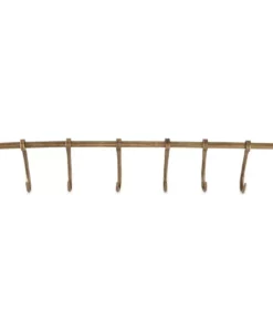 Nkuku Home Accessories Ikoma Hook Set - Antique Brass 7 Nkuku Home Accessories Ikoma Hook Set - Antique Brass