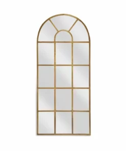 Nkuku Home Accessories Imoma Iron Full Length Arch Mirror - Brass 10 Nkuku Home Accessories Imoma Iron Full Length Arch Mirror - Brass