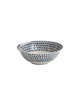 Nkuku Indigo Drop Cereal Bowl