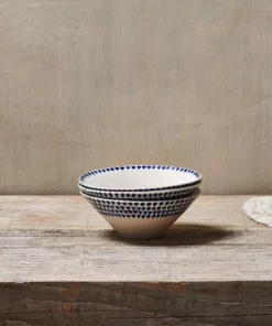 Nkuku Indigo Drop Dipping Bowl