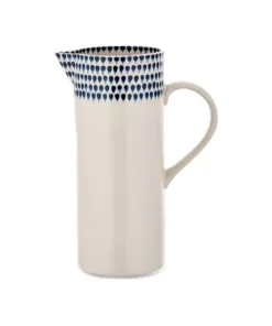 Nkuku Tableware Indigo Drop Jug