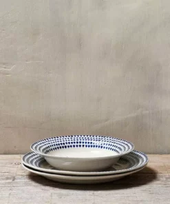 Nkuku Indigo Drop Pasta Bowl