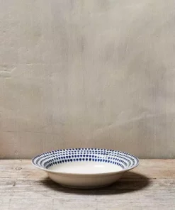 Nkuku Indigo Drop Pasta Bowl