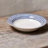 Nkuku Indigo Drop Pasta Bowl