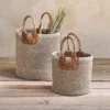 Nkuku Indra Coil Basket - Natural Soft Furnishings 2 Nkuku Indra Coil Basket - Natural Soft Furnishings