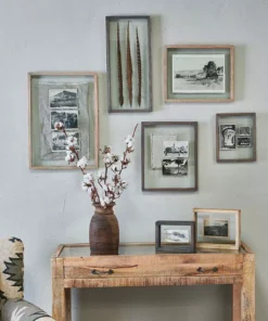 Nkuku Indu Standing Wooden Frame - Mango Wood Home Accessories